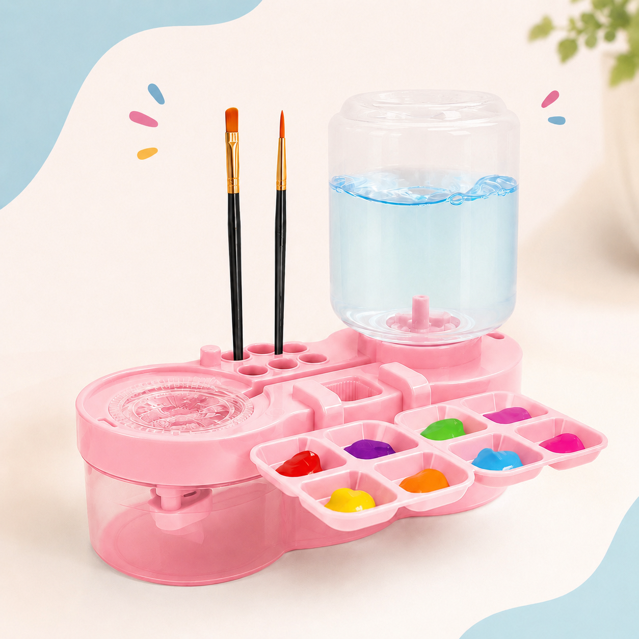 StudioBrush Nettoyeur de Pinceaux Automatique